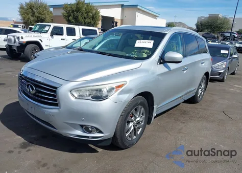 2013 Infiniti Jx35 z USA, uszkodzony, nr VIN 5N1AL0MM8DC353353